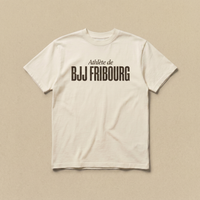 Blanc - Athlete de - BJJ Fribourg Tee