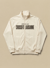 Blanc - Athlete de - CrossFit Lausanne Veste