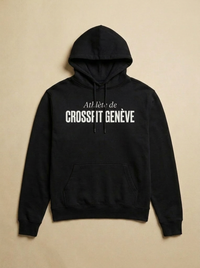 Noir - Athlete de - CrossFit Geneve Hoodie