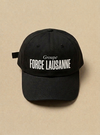 Noir - Groupe - Force Lausanne Casquette