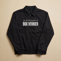 Noir - Je m'entraine a - Box Verbier Veste