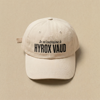 Blanc - Je m'entraine a - Hyrox Vaud Casquette