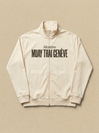 Blanc - Membre - Muay Thai Geneve Veste