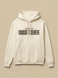 Blanc - Athlete de - CrossFit Geneve Hoodie